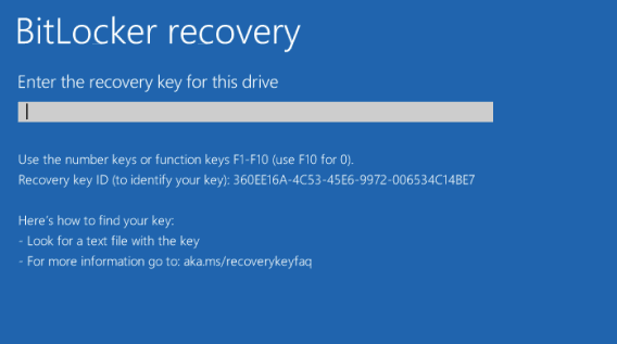 BitLocker恢復(fù)數(shù)據(jù)